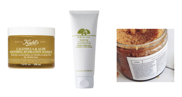 Peeling Kielh's Calendula&aloe: Origins Drink up: Min dobrego mydła śliwka.jpg