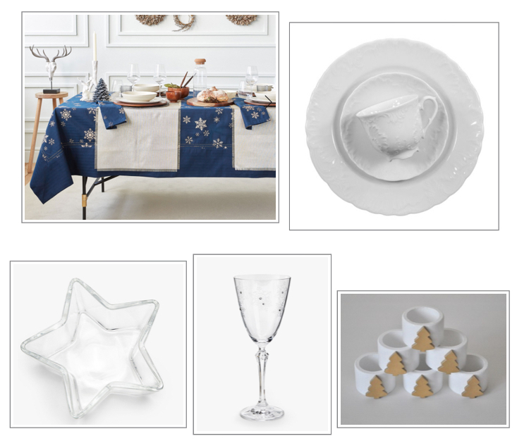 bożonarodzeniowe nakrycie stołu 2017: świąteczne dekoracje.jpg