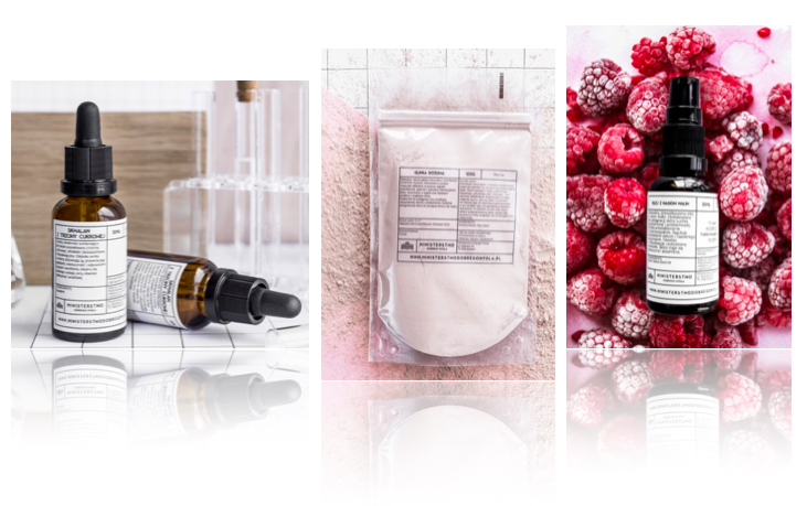 Skwalan, glinka różowa, olej z malin: Ministerstwo Dobrego Mydła.jpg