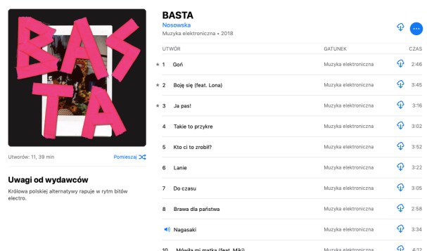 Basta: Katarzyna Nosowska:płyta.jpg