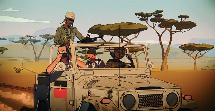 Jeszcze dzień życia: Kapuściński: dokument: film: animacja.jpg